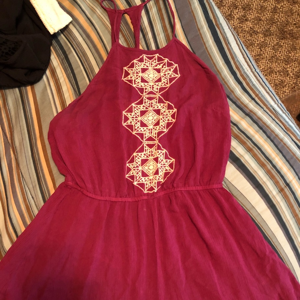 Maroon romper